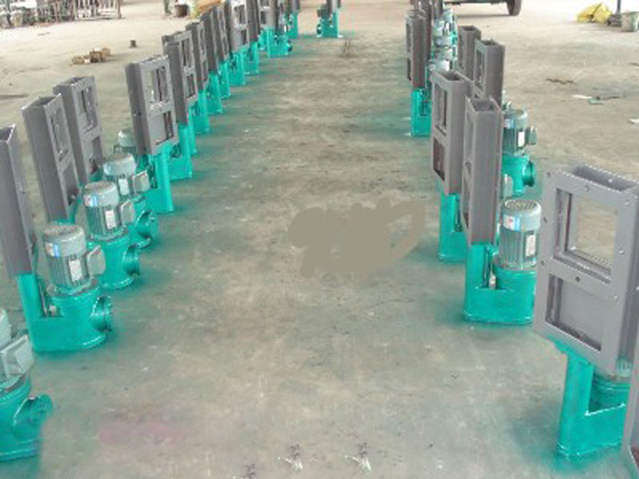 電動方口插板閥